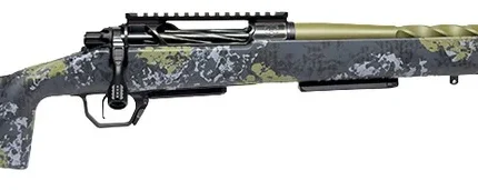 Horizon Firearms HRF-VE2-308W-22R Venatic 2 308 Win 22" Sage Green Spiral Fluted Threaded Barrel, Black DLC Receiver w/Picatinny Rail, Arca Rail Forend, Artic Moss Iota EKO X Carbon Fiber Stock