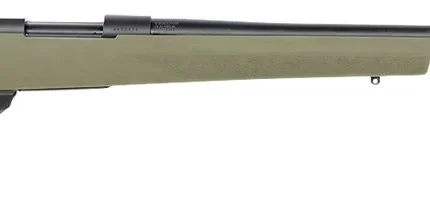 Howa HGR25CRHBG 1500 Hogue 25 Creedmoor 5+1 24" Matte Black Threaded Steel Barrel, Drilled & Tapped Receiver, Green Hogue OverMolded Synthetic Stock, Right Hand