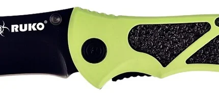 RUKO RUK0061HG 440A 3-1/4"HIVIZ GRN FOLDING