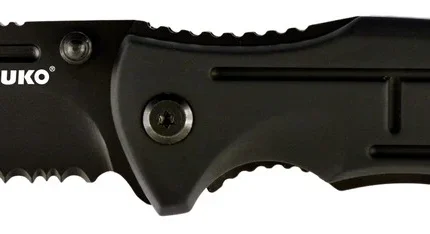RUKO RUK0153 440A 3-1/2"BLK ANODIZED FOLDING