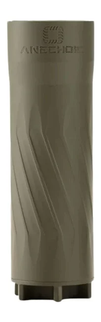 Anechoic PSQ-OD Pipsqueak 22 22LR/22WMR/17HMR 1.10" Olive Drab Aluminum/Titanium 1/2"x28