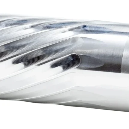 Anechoic PSQ-RA Pipsqueak 22 22LR/22WMR/17HMR 1.10" Raw Aluminum/Titanium 1/2"x28