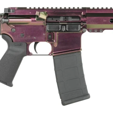 Shark Coast Tactical SCC07268RZRBK-P Razorback  5.56 NATO 30+1 10.50" Black Nitride Threaded Barrel, Aluminum Receiver w/Picatinny Rail, M-LOK Handguard, Polymer SB Tactical SBA3 Brace, Polymer Grip