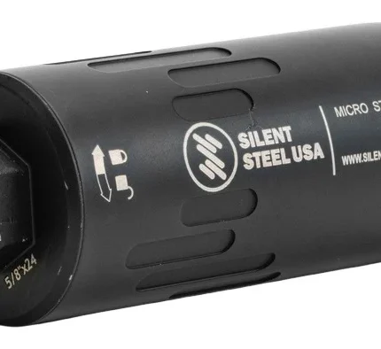 Raider Defense Micro Streamer 7.62x51mm Armor Black 1.375x24