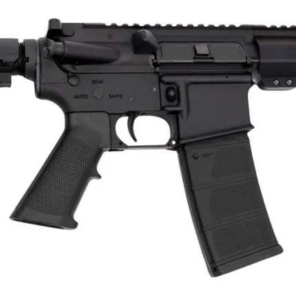Andro Corp Industries 3008CB ACI-15 CQB 300 Blackout 30+1 8" Black Nitride Threaded Barrel, Black Anodized Aluminum Receiver w/Picatinny Rail, M-LOK Handguard, Black Polymer SBA3 Pistol Brace, A2 Grip