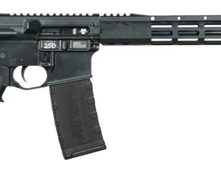 Black Rain Ordnance BRO-26052801 Spec15 5.56 NATO 30+1 16" Black Nitride Barrel, Matte Black Cerakote Aluminum Receiver w/Picatinny Rail, M-LOK Handguard, MFT Minimalist Black Polymer Stock, Black G.I