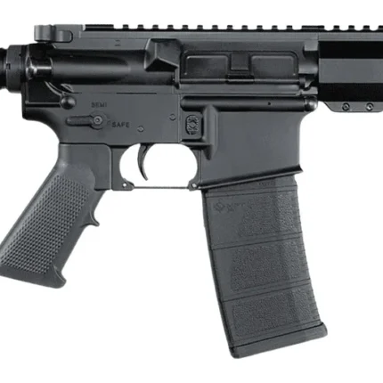 Andro Corp Industries 3008CBMPS ACI-15 CQB 300 Blackout 30+1 Black Nitride Threaded Barrel, Black Anodized Aluminum Receiver w/Picatinny Rail, M-LOK Handguard, Black Polymer SBA3 Pistol Brace, A2 Grip