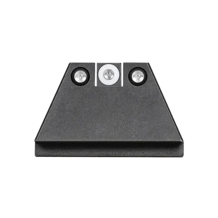 Night Fision GLK004003WGZ Suppressor Height Sights For Glock  Green Tritium White Outline Front Sight-Green Tritium Black Outline Rear Sight Glock 17/17L/19
