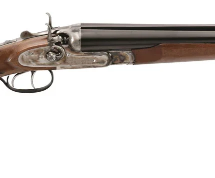 Taylors & Company 210114 Wyatt Earp Pedersoli Full Size 12 Gauge Break Open 3" 2rd 20" Blued Side By Side Barrel, Color Case Hardened Steel Receiver, Fixed Checkered Walnut Stock, Right Hand