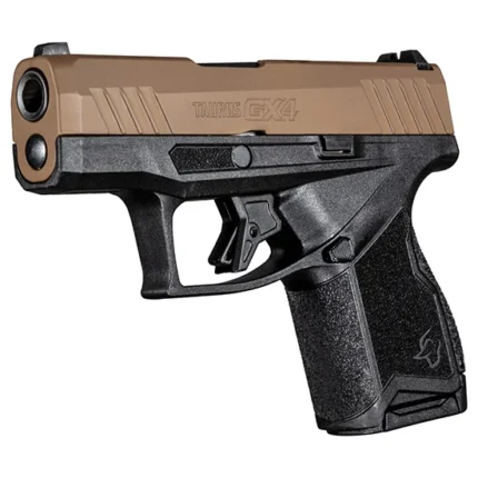 TAU GX4 9MM 3 COYOTE TAN SLIDE BLK 2 11RD