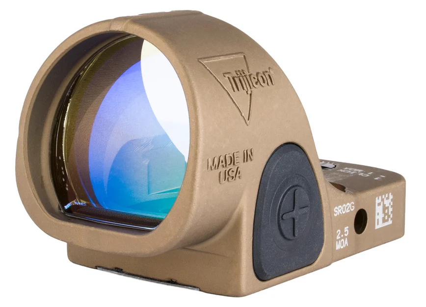 TRIJICON SRO ADJ LED 2.5 MOA GREEN DOT COY