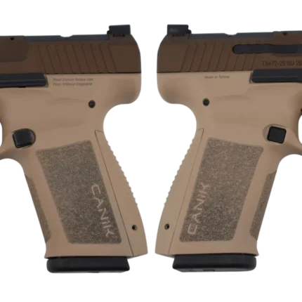 CENTURY CANIK METE SF 9MM PORTED BARREL TWO TONE TAN PSTL 4.19 BRL 1-15RD MAG