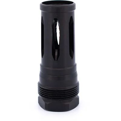 R2 FLASH HIDER 13.5X1LH THREADS TAPER SHOULDER BLACK NITRIDE