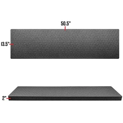 RAGAR CROSSLINK FOAM INSERT 50.5''X13.5'' FOR HARD RIFLE CASE