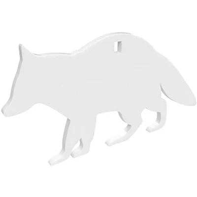 AR500 3/8'' SILHOUETTE / 1-HOLE / RACOON