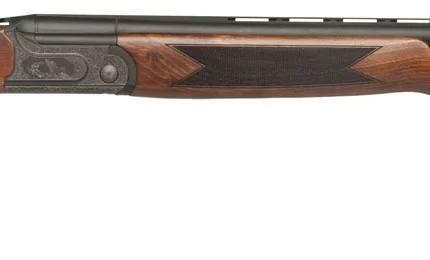 Dickinson LLC GW12B26P Green Wing  12 Gauge 2rd 3" 26" Vent Rib Barrel, Engraved Steel Receiver, Matte Black Metal Finish, Bead Front Sight, Wood Stock & Ejector