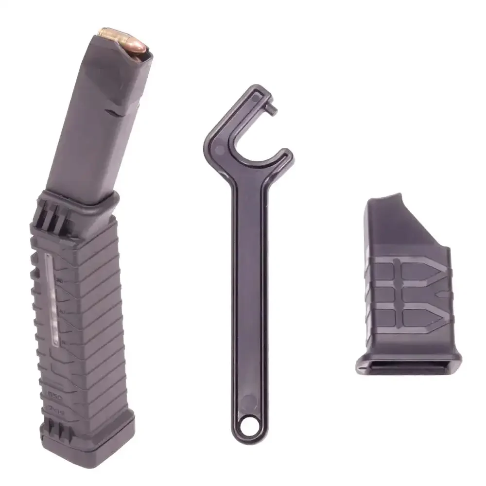 ATI SCHMEISSER S-50 50RD 9MM GLOCK STYLE MAGAZINE WITH WINDOW