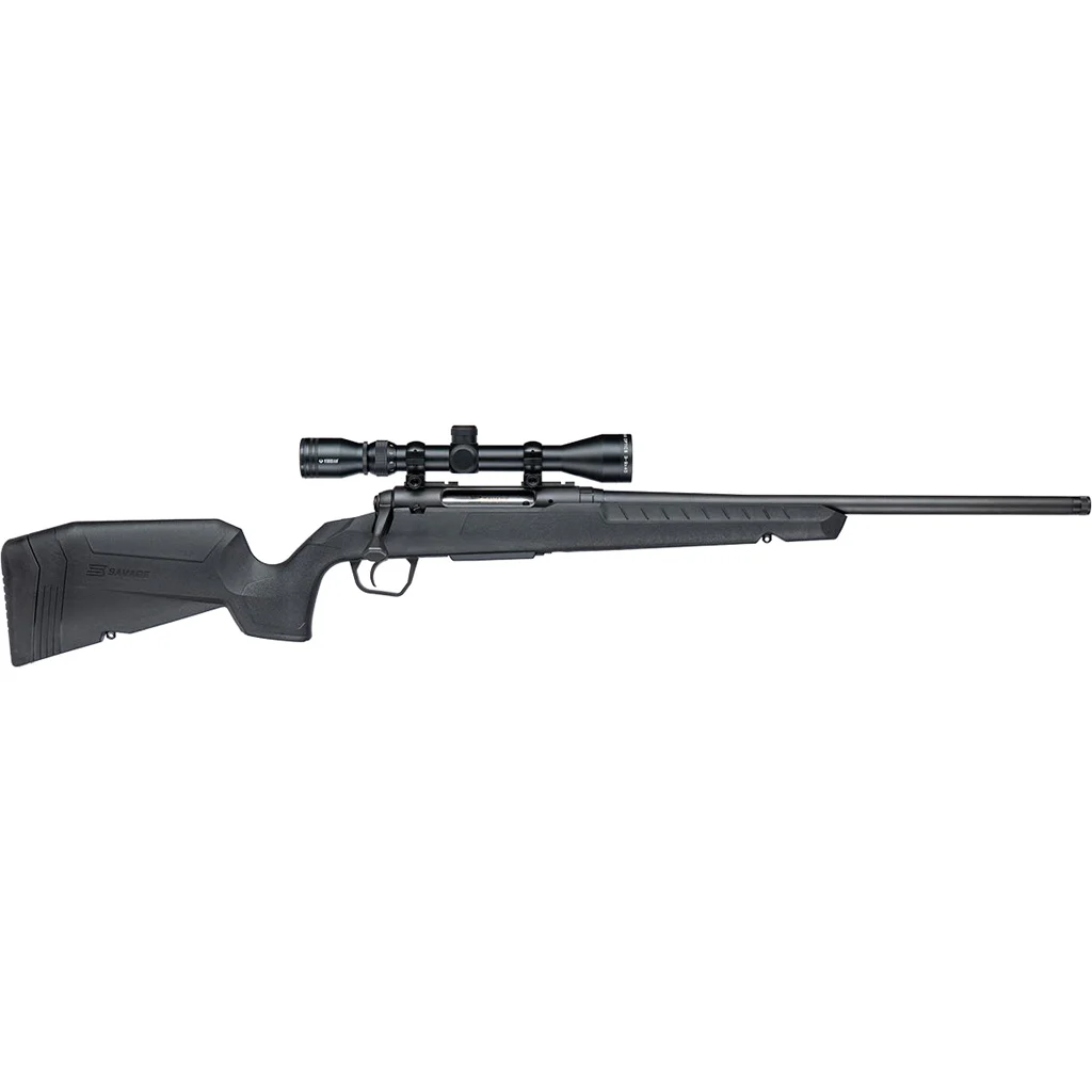 SAV AXIS XP 7MM-08REM BLK 20 3-9X40 4RD