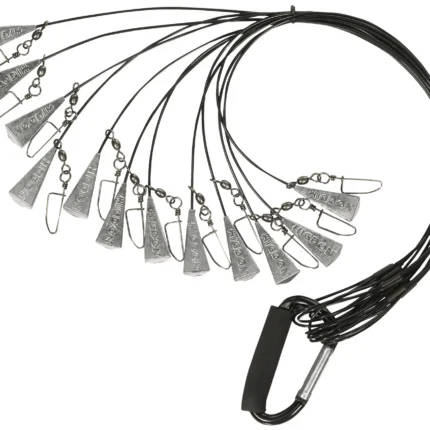 Higdon Outdoors 30328 Battleship Rig Black 48" Long 12 Pack