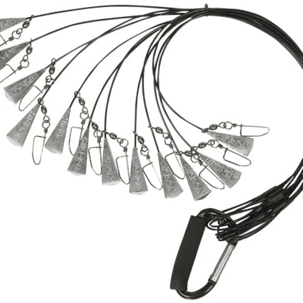 Higdon Outdoors 30330 Battleship Rig Black 54" Long 12 Pack