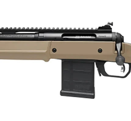 Savage Arms 58202 110 Scout Full Size 450 Bushmaster 5+1 16.50" Matte Black Threaded Barrel, Picatinny Rail Carbon Steel Receiver, Flat Dark Earth Magpul Hunter Synthetic Stock, Left Hand