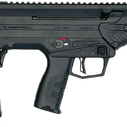 Desert Tech WLVRFB1630B WLVRN 223 Rem/5.56 NATO 20+1 16" Black Steel Threaded Barrel, Black Anodized Picatinny Rail Aluminum Receiver, M-LOK Handguard, Black Polymer Chassis, Ambidextrous