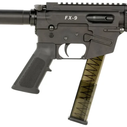 FREEDOM ORDNANCE FX9P4SBM FX-9 9mm Luger 31+1 4" Black Nitride Steel Barrel, M-LOK Handguards, Black Anodized Aluminum Picatinny Rail Receiver, Black SB Mini Brace, AR15 Grip