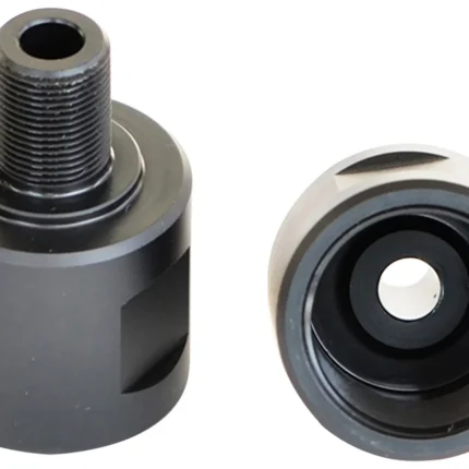 Griffin Armament 24MM1228A Suppressor Mount Thread Adapter 1/2"x28 Melonite QPQ Black