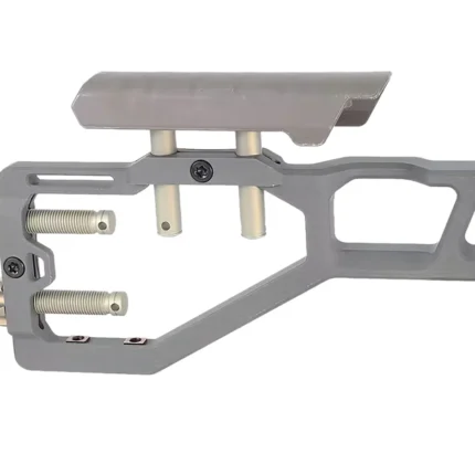 Q LLC ACCFIXSTOCKGRAY Stock Assembly Gray Fits AR-Platform