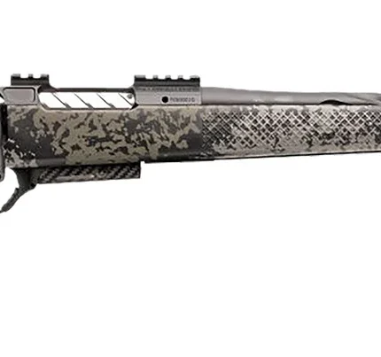 Seekins Precision 0011710227-F Havak PH3 6.5 Creedmoor 24" Black Fluted Threaded Barrel, Black Picatinny Rail Steel Receiver, Adj Cheek Riser Mountain Shadow Synthetic Stock
