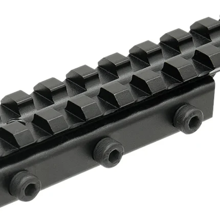 Leapers MNTPMTOWLA Picatinny Adapter Mount Matte Black Anodized Aluminum Dovetail Mount