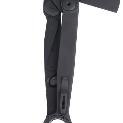 CRKT 4141KX Provoke X 1.84" Folding Axe w/Spike SUJ2 Blade, Black Stainless Steel w/GRN Overlay Handle, 8.69" OAL