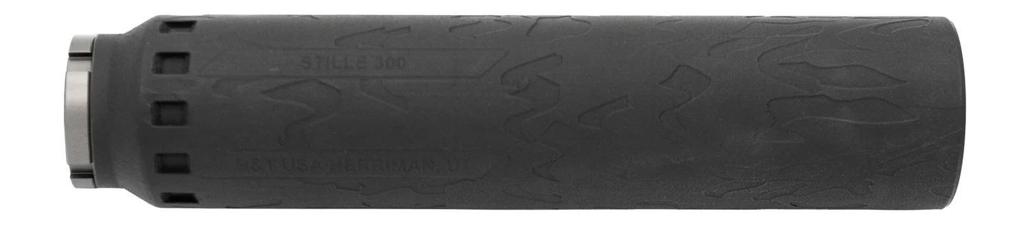 B&T Firearms SD-145894 Stille 300 223/338 Lapua Mag 1.75" Black Titanium/Inconel 1.375"x24