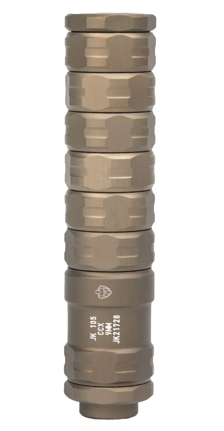Jk Armament JK105CCX9FDE CCX 9mm Luger 1.05" Flat Dark Earth 1/2"x28