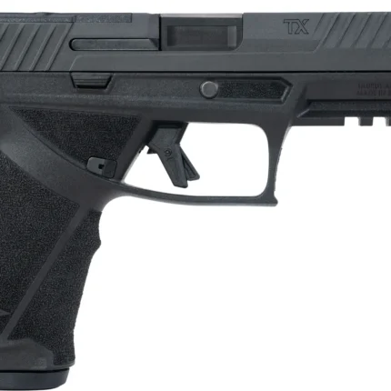 Taurus TX 9 Full Size 9mm Luger 10+1 4.50" Black Barrel, Black Nitride Alloy Steel Optic Ready/Serrated Slide, Black Stainless Steel Frame w/Picatinny Rail, Interchangeable Backstrap Grip