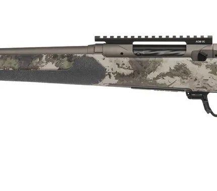 Savage Arms 32588 110 Core Hunter Pro 308 Win 3+1 20" Spiral Fluted Barrel, Savage Woodland Camo AccuStock w/AccuFit V2 Synthetic Stock, Left Hand
