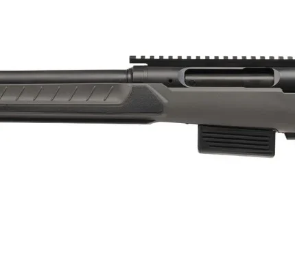 Savage Arms 32804 220 Harvester Full Size 20 Gauge Bolt 2rd 22" Slug Barrel, AccuStock w/AccuFit V2 Flat Dark Gray Synthetic Stock, Left Hand