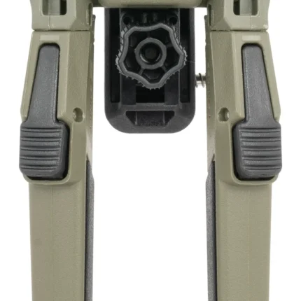 Savage Arms 56451 Sling Swivel Bipod 7.20"-10" High Green Polymer