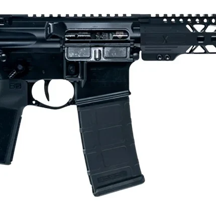 Faxon Firearms FXPRO6A125GA1075 Pro  6mm ARC 10+1 12.50" Black Nitride Match Grade Threaded Barrel, Black Aluminum Receiver w/Picatinny Rail, M-LOK Handguard, Black SB Tactical SBA3 Brace, Ergonomic G