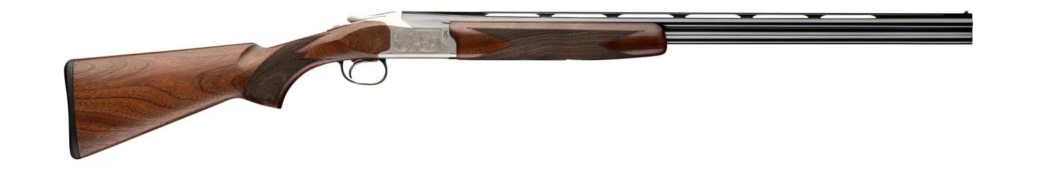 Browning 018346914 Citori 825 Field Full Size 410 Gauge Break Open 3" 2rd 26" Gloss Blued Over/Under Vent Rib Barrel, Silver Nitride Engraved Steel Receiver, Fixed Grade II/III American Walnut Stock