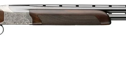 Browning 0183486003 Citori 825 Pro Sporting Full Size 20 Gauge Break Open 3" 2rd 30" Blue Polished Over/Under Vent Rib Barrel, Silver Nitride Engraved Steel Receiver, Adj Comb Grade III/IV Gloss Walnu