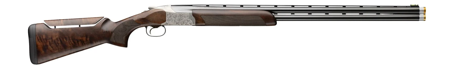 Browning 0183486003 Citori 825 Pro Sporting Full Size 20 Gauge Break Open 3" 2rd 30" Blue Polished Over/Under Vent Rib Barrel, Silver Nitride Engraved Steel Receiver, Adj Comb Grade III/IV Gloss Walnu