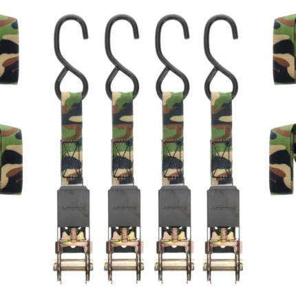 MUDDY MUD-SDRS8-4PK 1"X8' STD DUTY RATCHET STRAP