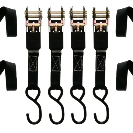 MUDDY MUD-SDRS10-4PK 1"X10'STD DUTY RATCHET STRAP