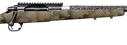 Proof Research 150740 Elevation 2.0 6.5 PRC 3+1 20" Carbon Fiber Match Grade Threaded Barrel, Black Receiver w/Picatinny Rail, Tactical Flat Dark Earth Fixed Carbon Fiber Stock, Right Hand