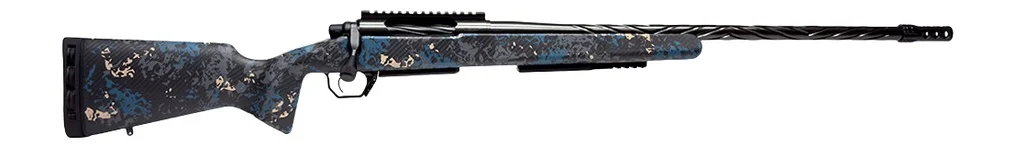 Horizon Firearms HRF-VP2-65CM-22R Vandal Prime 2 6.5 Creedmoor 22" Black Chrome Chevron Fluted Threaded Barrel, Black Chrome Steel Receiver w/Picatinny Rail, Arca Rail Forend, Cobalt Basin Iota BKH Ca