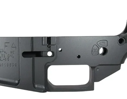 GLFA GL15 BLK-S GLFA AR15 STRPPD LOWER REC