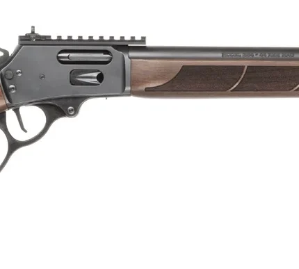Smith & Wesson 1854 1854 America 250 Limited Edition 44 Rem Mag 9+1 19.25" Black Armornite Threaded Barrel, Engraved Black Armornite Stainless Steel Receiver w/Picatinny Rail, Walnut Forearm & Fixed S