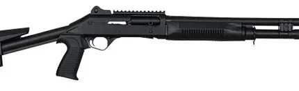Panzer Arms PAM4TSSBSS M4 Semi-Auto 3" 5+1 18.50" Black Barrel, Black Aluminum Receiver w/Picatinny Rail, Black Skeleton Synthetic Stock & Grip