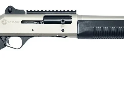 Panzer Arms PAM4MTSSS M4 Semi-Auto 3" 5+1 18.50" Nickel Barrel, Nickel Aluminum Receiver w/Picatinny Rail, Black Fixed Synthetic Stock, Black Polymer Grip